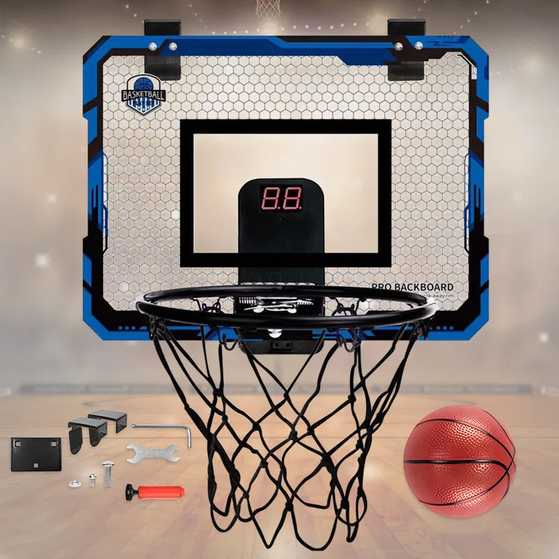 Scoreboard Digital - Kinder Mini Basketballkorb mit elektronischer Anzeigetafel