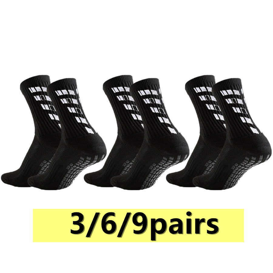 Sports Grip - 3/6/9 Paar rutschfeste Socken für Herren