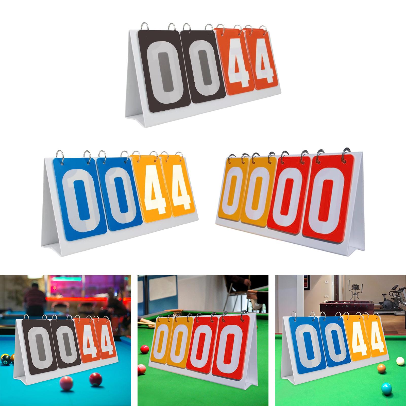 Manueller Punktezähler, 4-stel – Scoreboard Digital Bewertung und Preis