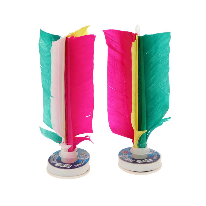 Neue 6-teilige Spiel-Federbäll – Feather Shuttlecock Bewertung und Preis