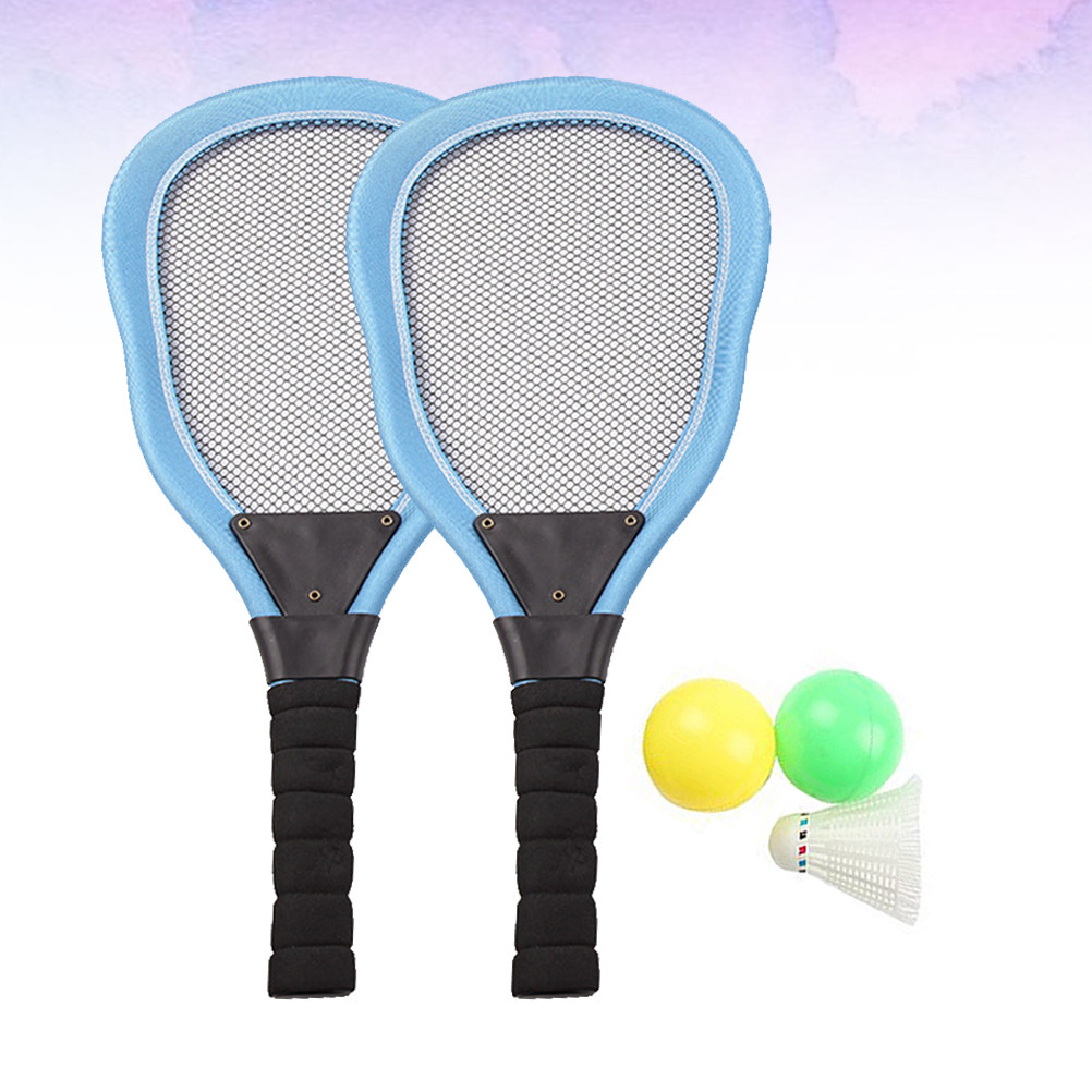 5-teiliges Strand-Schlägerset  – Badminton Grip Bewertung und Preis