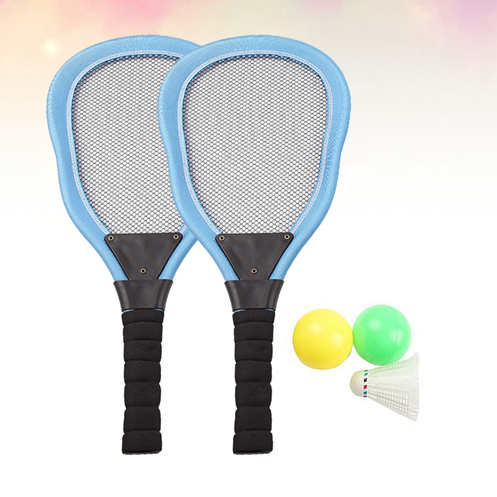 5-teiliges Strand-Schlägerset  – Badminton Grip Bewertung und Preis