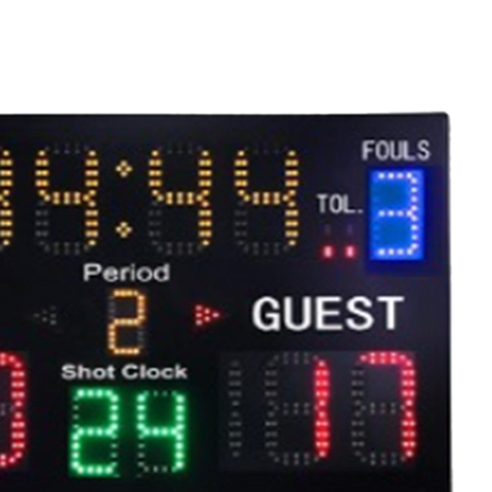 Indoor-Basketball-Anzeigetafel – Scoreboard Digital Bewertung und Preis