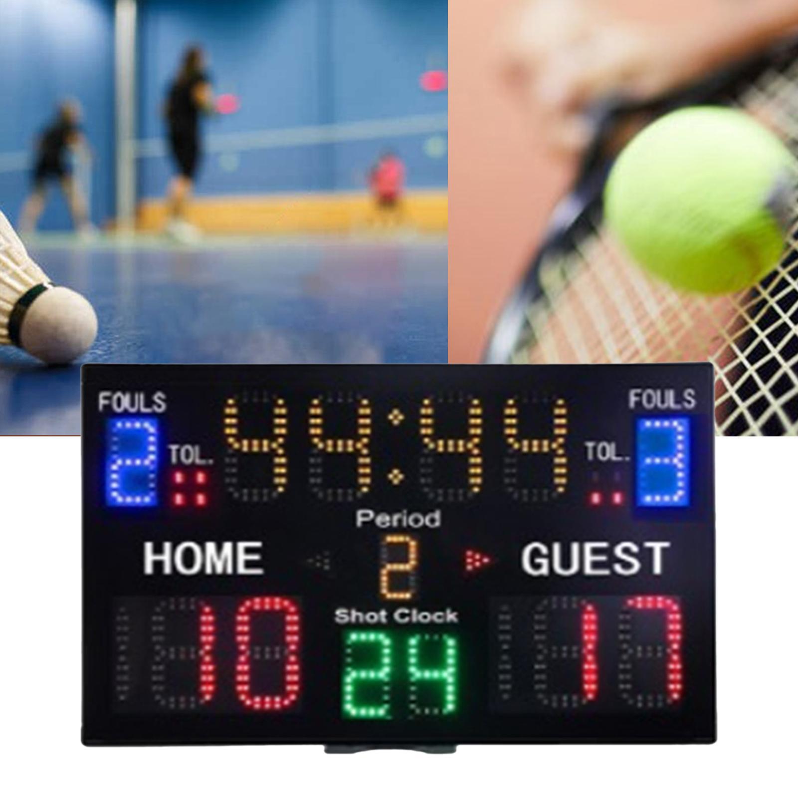 Indoor-Basketball-Anzeigetafel – Scoreboard Digital Bewertung und Preis